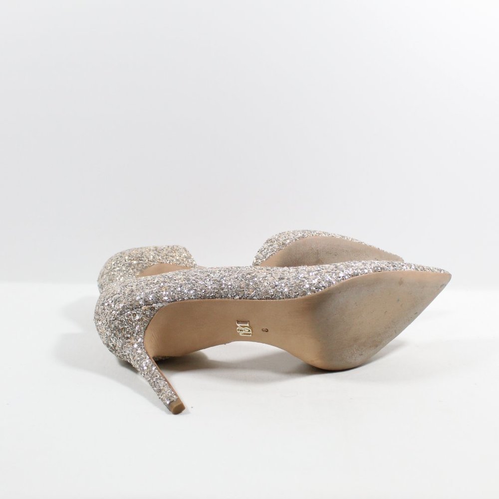 Badgley Mischka Daisy II Half d'Orsay Pump - Champagne 8M - Picture 3 of 5